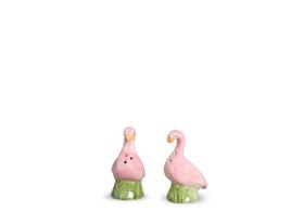 CONJ.2 PCS SALEIRO/PIMENTEIRO FLAMINGO ROSA 4x10 cm CONJ.2 PCS SALEIRO/PIMENTEIRO FLAMINGO ROSA 4x10 cm