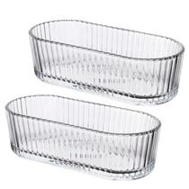 Conj 2 Petisqueira Galeria Oval Vidro 17cm Fullfit Conj 2 Petisqueira Galeria Oval Vidro 17cm Fullfit