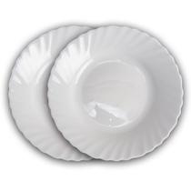 CONJ 2 PRATOS Fundos 23 cm PRIMA BORMIOLI ROCCO