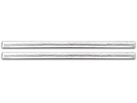 Conj 2 Réguas de Logística SSW MDF Branca 100 cm 1515 SOUZA