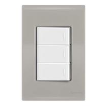 Conj 2 Simples + 1 Paralelo - Tramontina Liz Fendi / Branco Conj 2 Simples + 1 Paralelo - Tramontina Liz Fendi / Branco