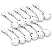 Conj 20 Colheres Eco Para BUFFET, SORVETERIA, AÇAI Transparente 15,5 cm SB