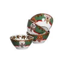 Conj 4 bowls cereal christmas bears - Scalla