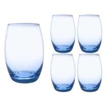 Conj. 4 Copos Grandes California 450ml Azul Vinho Conj. 4 Copos Grandes California 450ml Azul Vinho