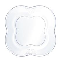 Conj 4 Pratos Para Sobremesa De Vidro Butterfly 17cm - Wolff