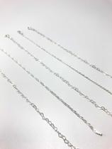 Conj. 5 Pulseira Coração Cordão Baiano Singapura Prata 925 Conj. 5 Pulseira Coração Cordão Baiano Singapura Prata 925