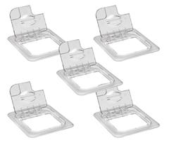 CONJ 5 TAMPAS 1/6 Em POLICARBONATO Com FLIP, DOBRADIÇA e COM Abertura Para COLHER Para Cubas Gastronômicas 1/6 Em POLI CAMBRO CONJ 5 TAMPAS 1/6 Em POLICARBONATO Com FLIP, DOBRADIÇA e COM Abertura Para COLHER Para Cubas Gastronômicas 1/6 Em POLI CAMBRO