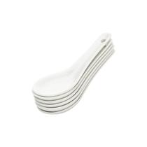 Conj 6 Colheres P/finger Food Branca Coliseu 8309 Conj 6 Colheres P/finger Food Branca Coliseu 8309
