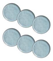 Conj. 6 Pratos Sobremesa Bio Breeze Porto Brasil Lançamento Conj. 6 Pratos Sobremesa Bio Breeze Porto Brasil Lançamento