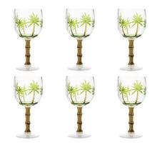 Conj. 6 Taças Em Acrílico Palm Tree 495ml Conj. 6 Taças Em Acrílico Palm Tree 495ml