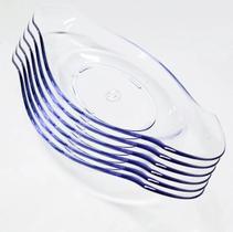 CONJ 6 TAÇAS/TRAVESSAS Para Banana Split, Sorvete, Açaí, 27X10,3x3 cm PLUS 250 ml Transparente ACRÍLICO San SB CONJ 6 TAÇAS/TRAVESSAS Para Banana Split, Sorvete, Açaí, 27X10,3x3 cm PLUS 250 ml Transparente ACRÍLICO San SB