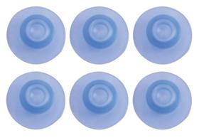Conj 6 Válvulas Removíveis GRANDE NSF AZUL Para Molhos e Caldas de Consistência GROSSA Para Bisnaga FIFO Bootle Canadá Original
