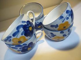 Conj 6 Xicaras de Chá S/ Pires 200Ml