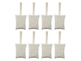 Conj 8 sacos aromaticos antimofo c/ cedro natural roupas Conj 8 sacos aromaticos antimofo c/ cedro natural roupas