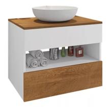 Conj Banheiro Gabinete Bali Branco Naturalle 2076111 Bechara