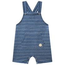 Conj.Bebê Menino Body Cotton e Jardineira em Moletom Listrado s/PelúciaLucBoo Conj.Bebê Menino Body Cotton e Jardineira em Moletom Listrado s/PelúciaLucBoo