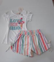 Conj Blusa/shorts Tam 6