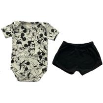 Conj body e short mickey mc b+am0133 9-1