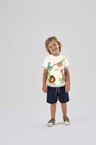 Conj camiseta e bermuda tileesul Conj camiseta e bermuda tileesul