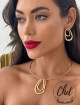 CONJ COLAR E BRINCO VALLERY_semijoia CONJ COLAR E BRINCO VALLERY_semijoia