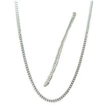 Conj Corrente 120 Cmping Pai Nosso Pulseira Prata Legitima Conj Corrente 120 Cmping Pai Nosso Pulseira Prata Legitima