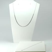 Conj. Corrente E Pulseira 70 Cm Grumet Prata Legitima 925 Conj. Corrente E Pulseira 70 Cm Grumet Prata Legitima 925