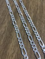 Conj. Corrente/pulseira Prata Maciça 925 Masculina 60cm 20cm Conj. Corrente/pulseira Prata Maciça 925 Masculina 60cm 20cm