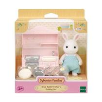 Conj Cozinha Papai Coelho Neve - Sylvanian Families