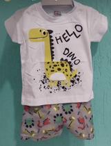 Conj de calor Dino estampado Conj de calor Dino estampado