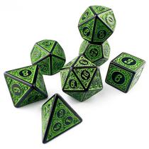 Conj. de Dados - Runas em Alto Relevo - RPG Conj. de Dados - Runas em Alto Relevo - RPG