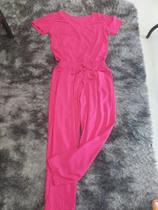 Conj de viscose na cor pink tamanho G