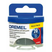 Conj Disco De Corte Fibra De Vidro Dremel 426b C/ 20