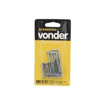 Conj Escapula C/ Bucha 6mm (5 Pçs) Vonder.