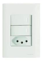 Conj interruptores simples 10A tomada 10A 57230073