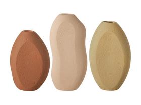 Conj Kit Vaso Decoração Sala Mesa Casa Enfeite Estante