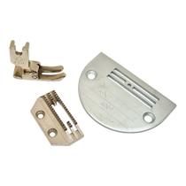 Conj P/ Reta com Chapa Dente Calcador 4 Carreiras C/ Rebaixo Conj P/ Reta com Chapa Dente Calcador 4 Carreiras C/ Rebaixo