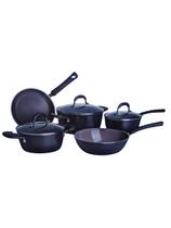 Conj panela 5 peças ceramic life select preto brinox