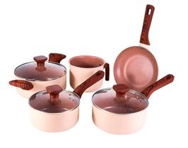 Conj. Panelas Indução Cerâmica 5 Pçs Pratic Cook - Mimo