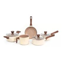 Conj. Panelas Inducao Ceramica 5 Pcs Pratic Cook - Mimo