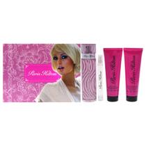 Conj. Presente Paris Hilton - EDP 100ml, Loção Corp. 90ml, Gel Banho 75ml e EDP 10ml