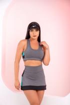 Conj. short saia anne