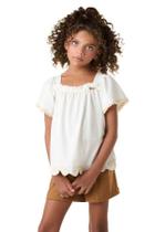 Conj shorts trico e bata cotton bika