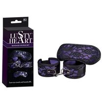 Conj Tapa Olhos e Coleira LUSTY HEART Conj Tapa Olhos e Coleira LUSTY HEART