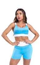 Conj. top e short acqua labellamafia