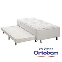 Conjugado Cama Auxiliar Ortobom Sintético Branc 88x188x37
