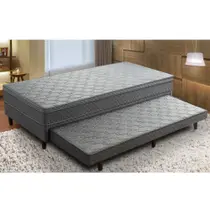 Conjugado Solteiro com Cama Auxiliar Madri Plus Umaflex Conjugado Solteiro com Cama Auxiliar Madri Plus Umaflex