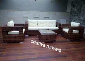 Conjundo de 5 lugares quadrado