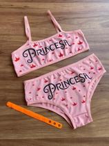 Conjuntinho Infantil Menina Moça Estampado Calcinha e Top Com Pulseira Personalizada Conjuntinho Infantil Menina Moça Estampado Calcinha e Top Com Pulseira Personalizada