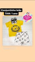 Conjuntinho leão masculino Conjuntinho leão masculino