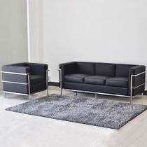 Conjunto 01 Sofá Lc3 E 01poltrona Le Corbusier